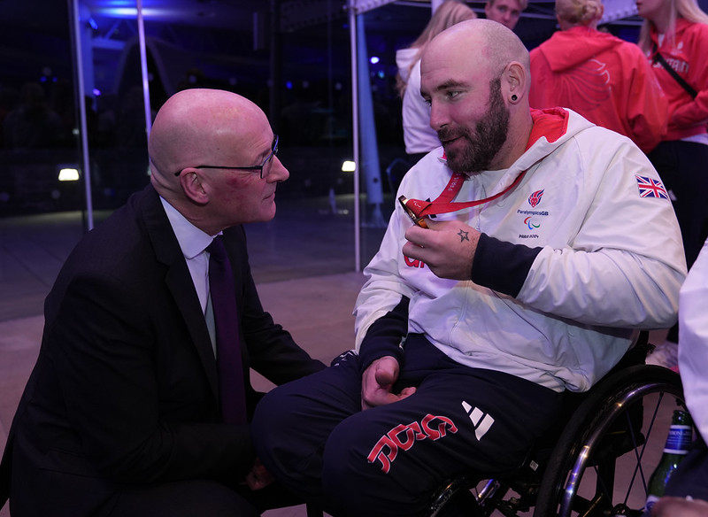 First Minister tweet media