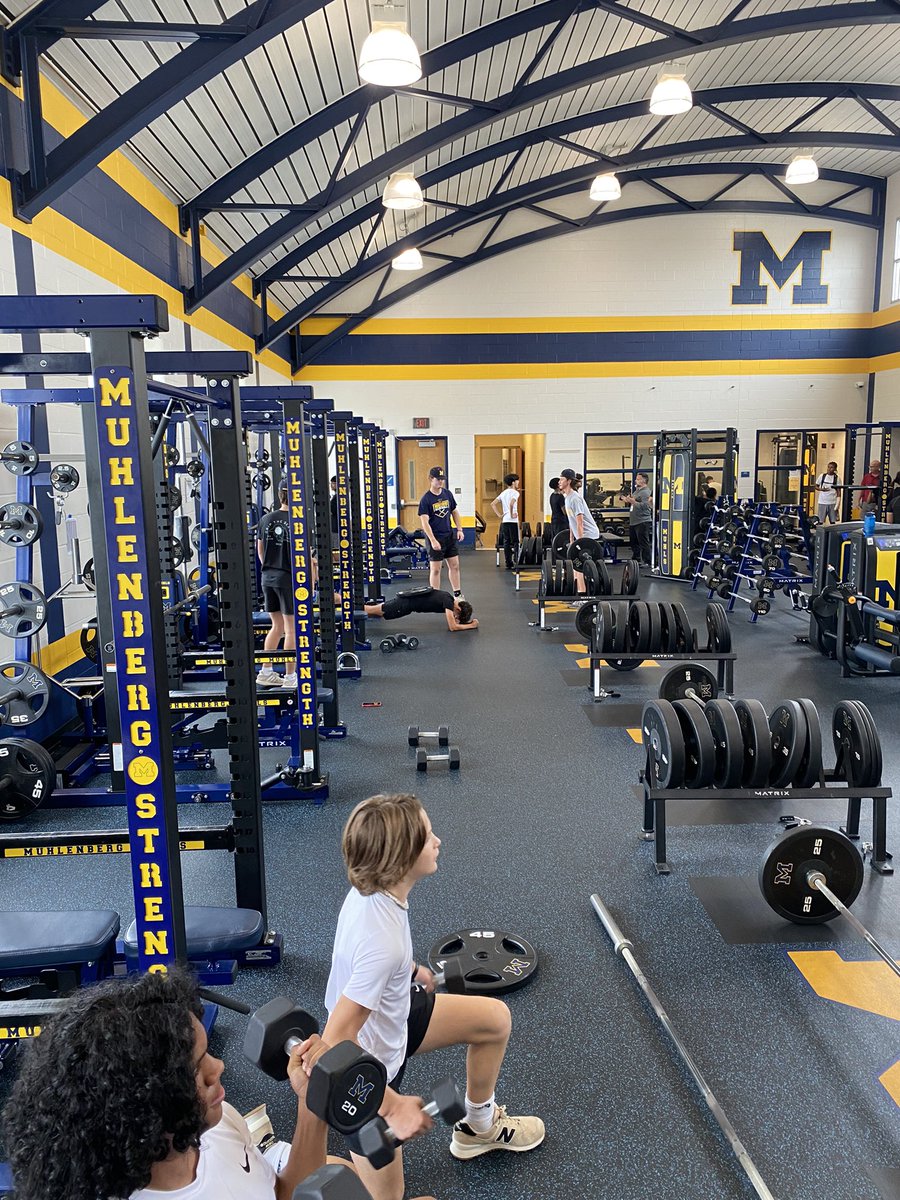 It’s that time of year!! Back on the grind. First day of optional lifting. Anyone interested in trying out for the baseball team is able to attend to get ready for tryouts in the spring