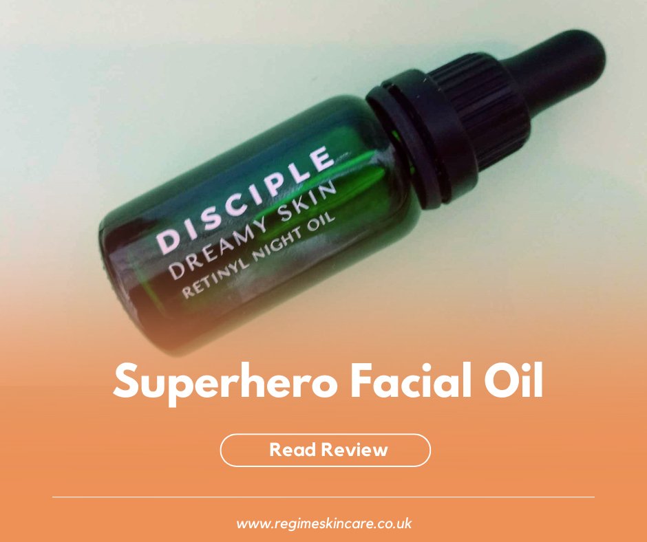 CareRegime's tweet photo. Just reviewed - Disciple Dreamy Skin Retinyl Oil. This night treatment promises to repair, firm, smooth, and... shrink pores! It's hands down the best facial oil I've used.
Full review: https://t.co/ik1gXPr1rY
#EarlyBiz #skincare #facialoil #retinyl #MHHSBD https://t.co/wSCJd9jMZk
