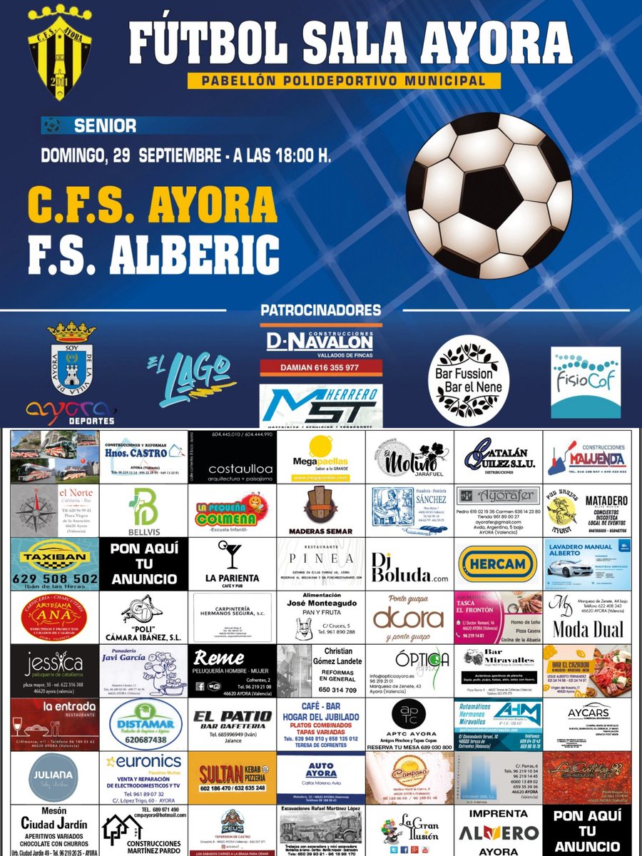 CFS Ayora tweet media