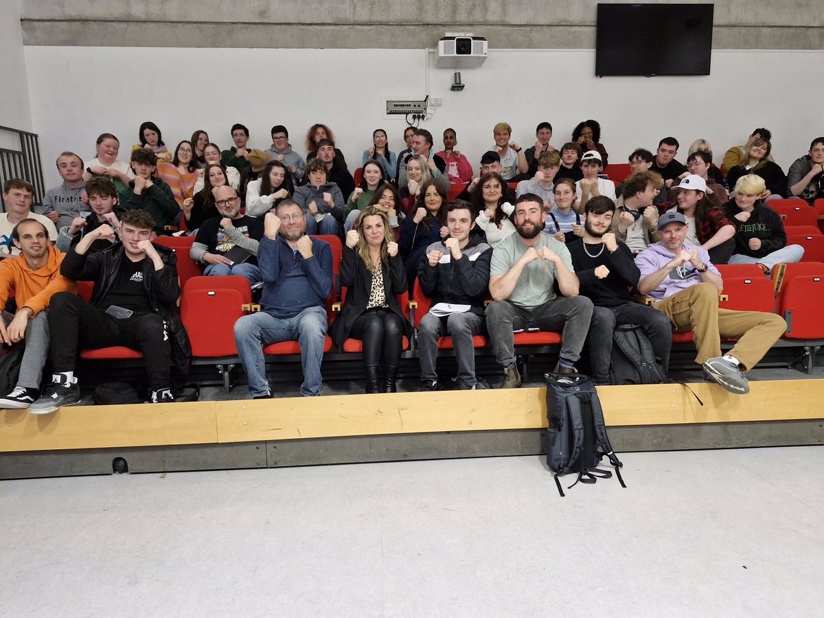 DouglasSt_CCFET's tweet photo. Our Film Department practising their ๐ฅ๐ฅfollowing a very interesting and informative talk by Sinead O'Riordan, Producer of the new Irish film Swing Bout currently showing in cinemas. #SwingBout ๐ฅ๐ฅ@CorkETB @DenisLeamy @Instgc @ThisisFet @SwingBoutFilm @jsbroekhuizen #FET
๏ฟผ
๏ฟผ https://t.co/BufjQPUdAm