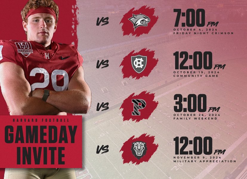 Eric Nick (@erictnick15) on Twitter photo Thank you <a href="/Crim_Recruiting/">Harvard FB Recruiting</a> for the game day invite. Can’t wait to check out Harvard! <a href="/HarvardFootball/">Harvard Football</a> <a href="/CoachReed_CCFB/">Josh Reed</a> <a href="/coachdeek10/">Derek Robbins</a> Thank you <a href="/Crim_Recruiting/">Harvard FB Recruiting</a> for the game day invite. Can’t wait to check out Harvard! <a href="/HarvardFootball/">Harvard Football</a> <a href="/CoachReed_CCFB/">Josh Reed</a> <a href="/coachdeek10/">Derek Robbins</a>