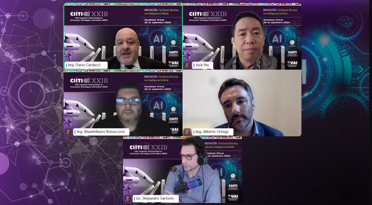 Comienza el último bloque del #CIITI 
#arquitectura