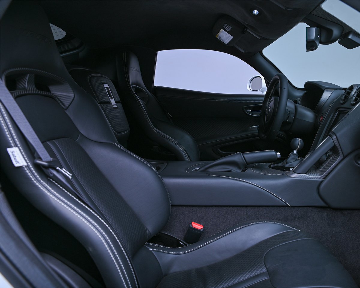 Barrett_Jackson's tweet photo. @Dodge This 2017 @Dodge #ViperGTC is ready to strike with a limited-slip differential, #Laguna leather and 18/19-inch #Venom wheels. See it cross the Scottsdale Fall Auction block with No Reserve, Oct. 10-13 at #WestWorld!

Learn more: https://t.co/Ov2AUDYmLs https://t.co/sA1XHxtKDk