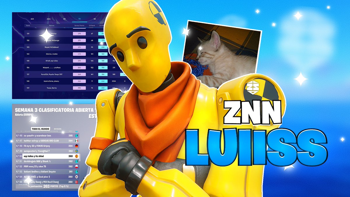 Zenn eSports (@zennclub) on Twitter photo La PRESENTACION de <a href="/luiissFN_/">znn luiiss</a> 🔹
YA DISPONIBLE en YOUTUBE, a maxima CALIDAD.
➡️ youtu.be/aPuBU7b6E2E?si… La PRESENTACION de <a href="/luiissFN_/">znn luiiss</a> 🔹
YA DISPONIBLE en YOUTUBE, a maxima CALIDAD.
➡️ youtu.be/aPuBU7b6E2E?si…