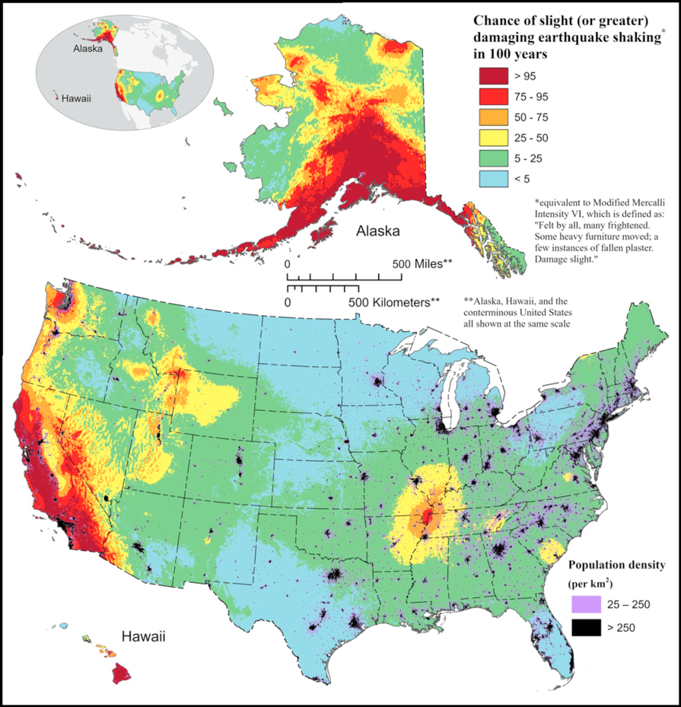 wavetossed's tweet photo. In the #Aftertime, there will be a new North America.
Look where the #Earthquake risk is...
What happened in 1811-1812?
Do some #Research. https://t.co/bRmHRjIigN