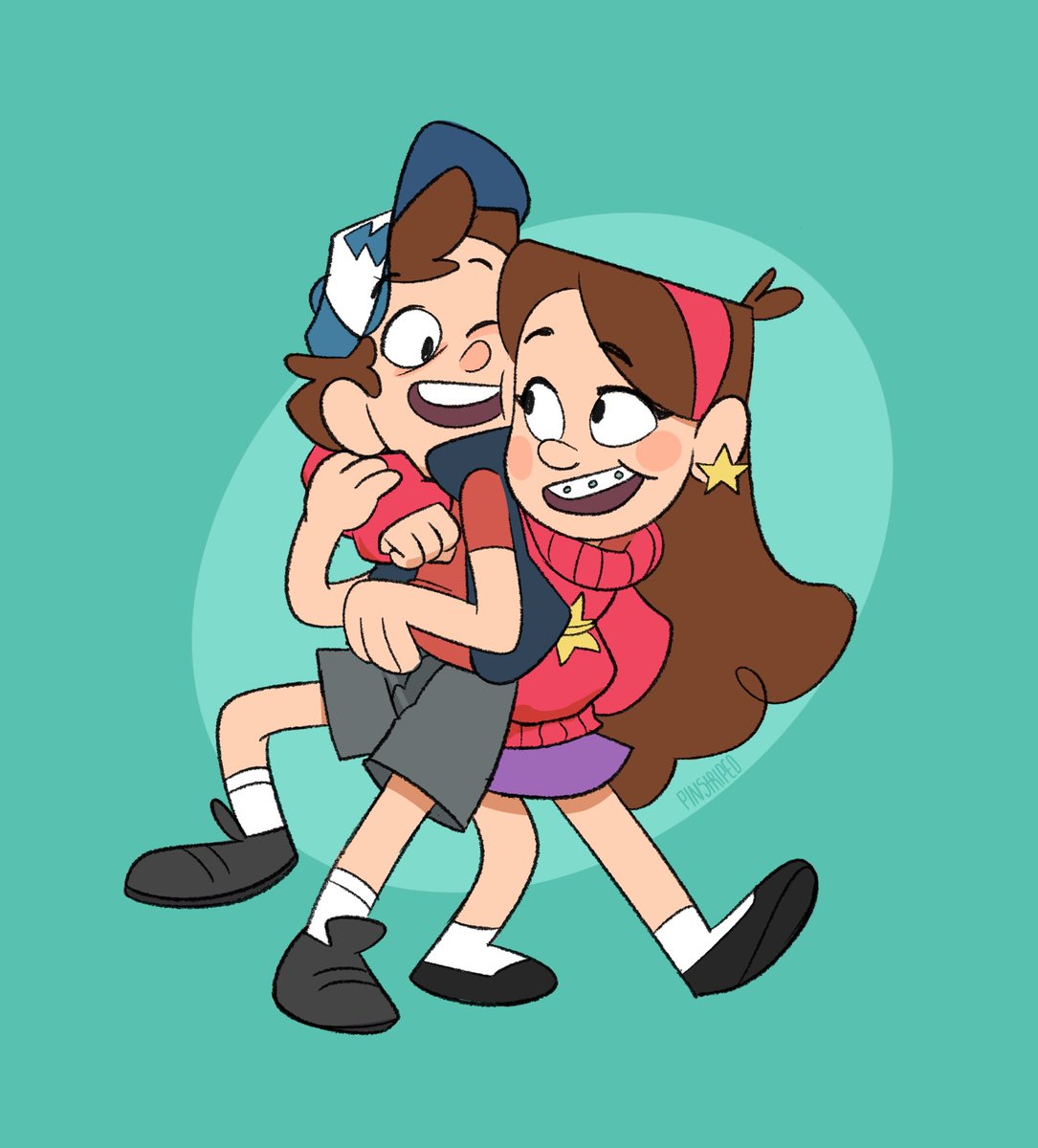 Coloured a sketch for something to post-
#GravityFalls