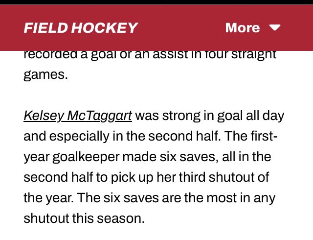 SteveMcT1's tweet image. Way to go Albright Field Hockey!!!