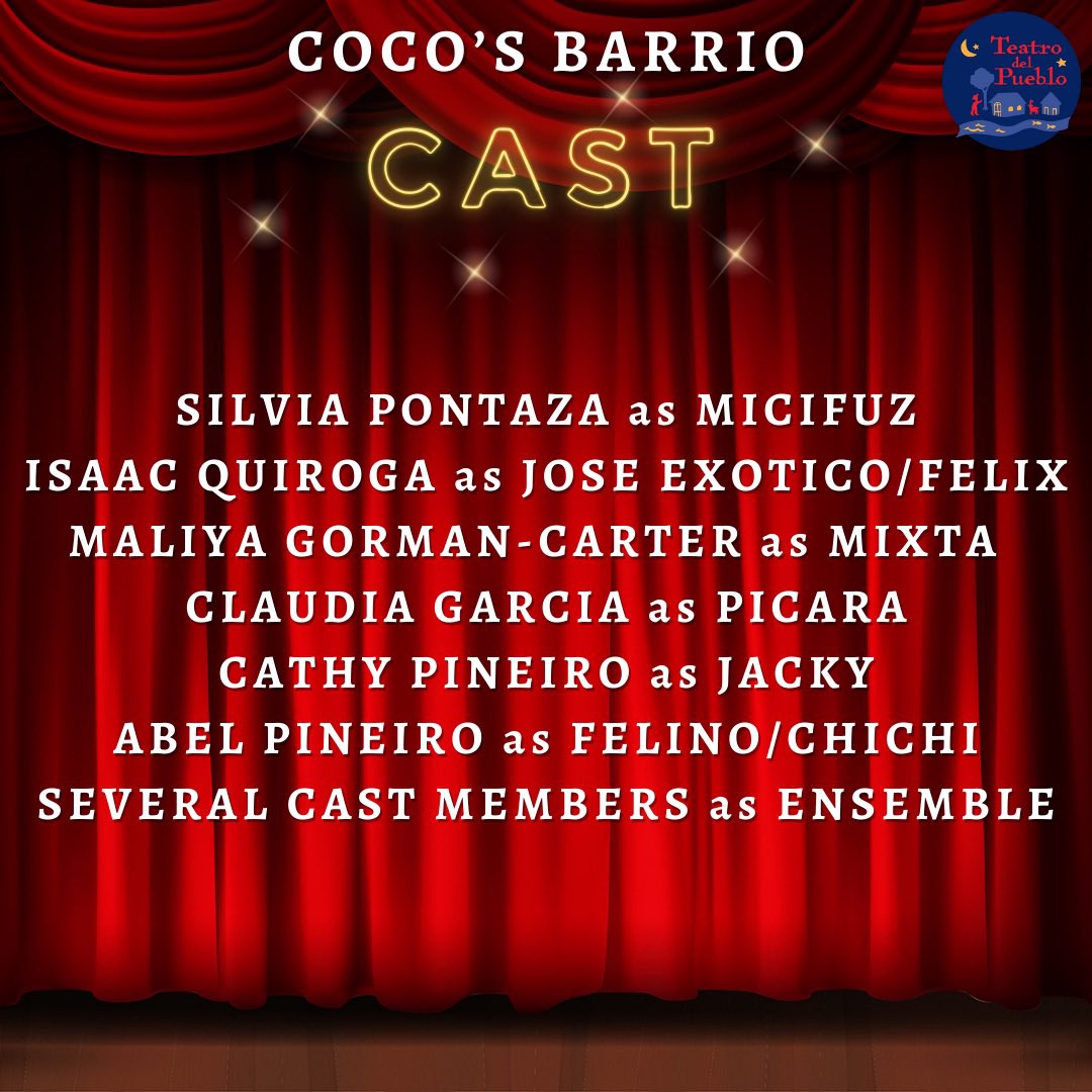 TeatroMN's tweet photo. Introducing the 1st show of Coco’s Barrio new season! 🥳

PRACTICALLY CATS is a Parody written by Pedro Juan Fonseca of the Stage Musical Cats by Andrew Lloyd Webber and the Poems Old Possum’s Book of Practical Cats by T.S. Eliot, … (1/4) https://t.co/DQmLdZEpkZ