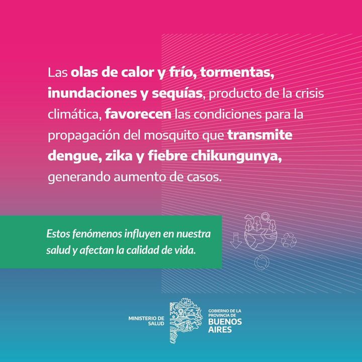 ❌ 🦟 | El mosquito que transmite dengue, zika y chikungunya solo necesita agua acumulada para dejar sus huevos y reproducirse. Después de la lluvia es clave intensificar las tareas de limpieza y descacharrado.

Tapa, lavá, tirá o girá todos los objetos que puedan acumular agua.