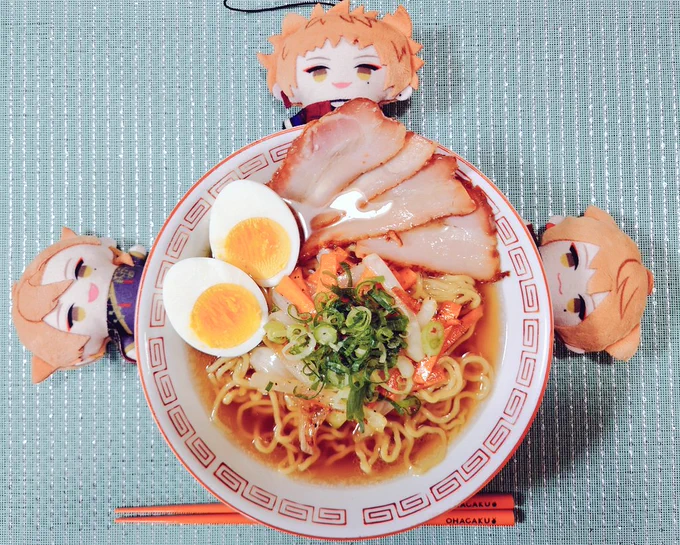 ガク君、アクターの皆様、おはようございます本日の麺回、牛骨ラーメンで参加致します地元のご当地ラーメンなのですが、牛骨を使ったスープは全国的にも珍しいそうで…牛脂の甘みが効いた澄んだスープが最高に美味い!!今日も1日頑張ります#ガク食オープンキャンパス#おはガク 