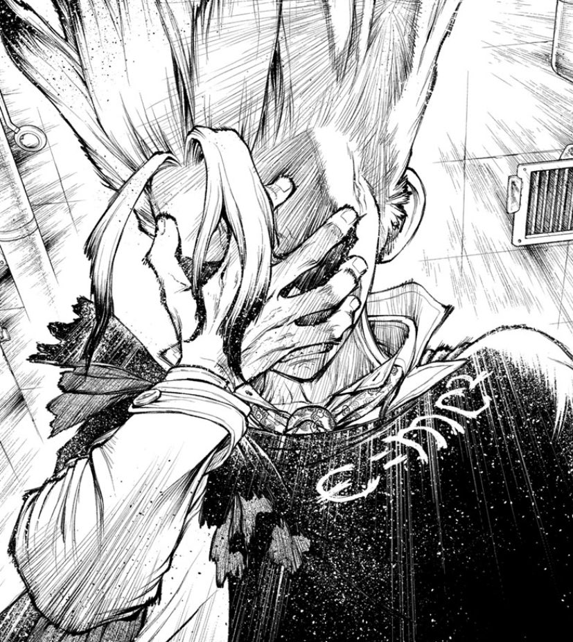 weretigers's tweet photo. Byakuya and Senku's dreams were the same throughout Dr. STONE. Both wanted to go to space and, because of the petrification, see each other again and both cried in the moments they realized they couldn't experience those dreams together. https://t.co/jlLu7FX0NU