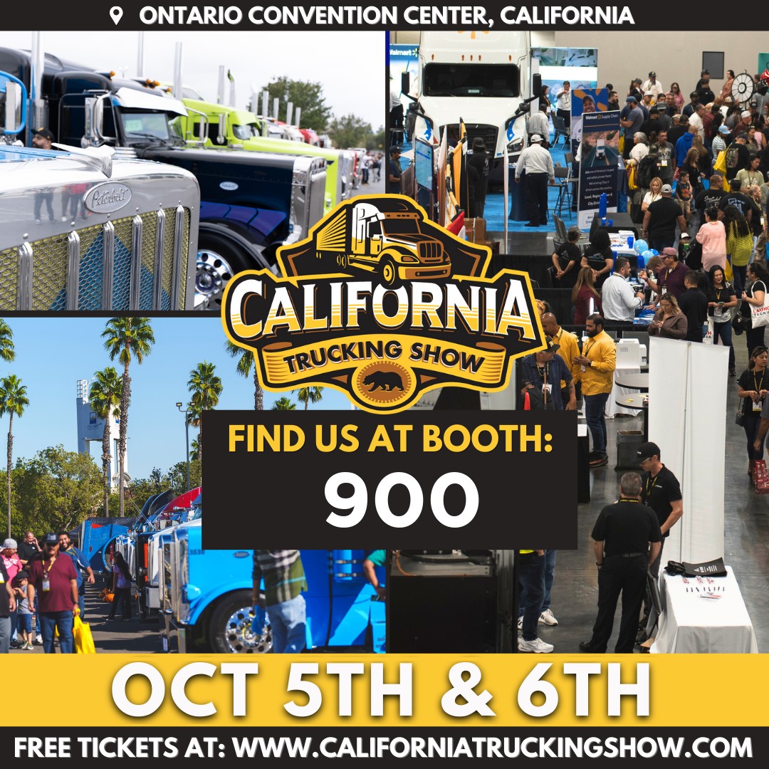 CalCPCFA's tweet photo. The #CA #Trucking Show is almost here! 10/5-10/6 #CalCAP will be at booth #900 sharing all about our NEW #zeroemission #mediumduty and #heavyduty pilot programs for #trucks 🚛and #infrastructure⚡️! #Lenders #FinancialInstitutions #SmallFleets #TransitionToZero @CalTreasurer https://t.co/bGv0klDD4M