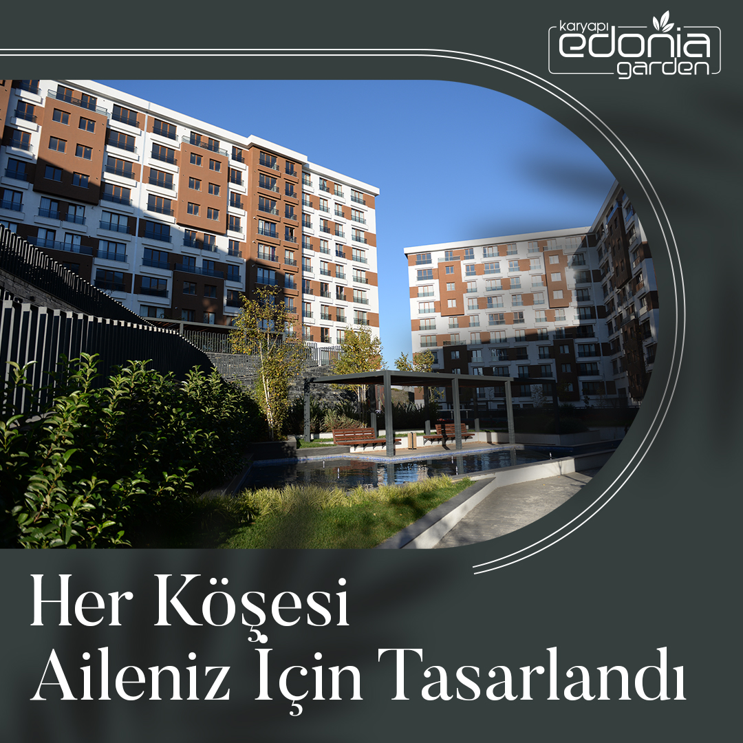 Her köşesi huzur için, her köşesi mutluluk için, her köşesi aileniz için tasarlandı…

#KarYapı #EdoniaGarden