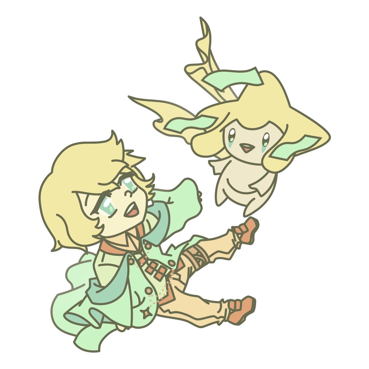 Noir2Nuit's tweet photo. #UTAU Félix X Jirachi https://t.co/QWb3ZAxvxj