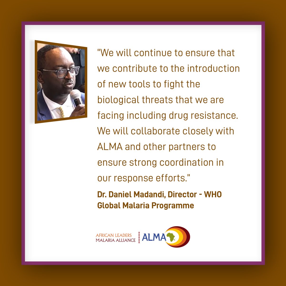 African Leaders Malaria Alliance (ALMA) tweet media