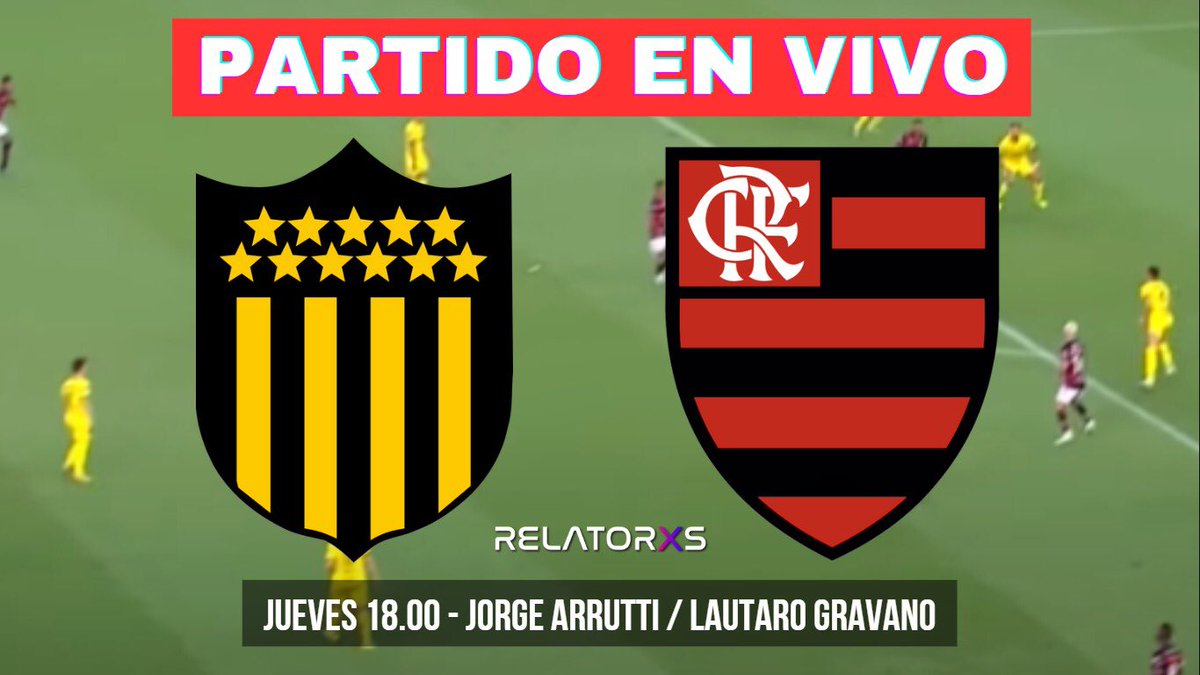 ® Σ |_ Δ ╥ Φ ® Σ § (@relatoresconvos) on Twitter photo ‼️🚨VEEEENITE YA
🕛19 HS
PEÑAROL vs. FLAMENGO
🎙️Relata: @arrutti91
Comenta: <a href="/lautarogravano/">Lautaro Gravano</a>
Sobran las opciones, pero siempre Relatorxs ⚡️
📲 relatores.com.ar
💻 youtube.com/live/NqDZARjmY… ‼️🚨VEEEENITE YA
🕛19 HS
PEÑAROL vs. FLAMENGO
🎙️Relata: @arrutti91
Comenta: <a href="/lautarogravano/">Lautaro Gravano</a>
Sobran las opciones, pero siempre Relatorxs ⚡️
📲 relatores.com.ar
💻 youtube.com/live/NqDZARjmY…