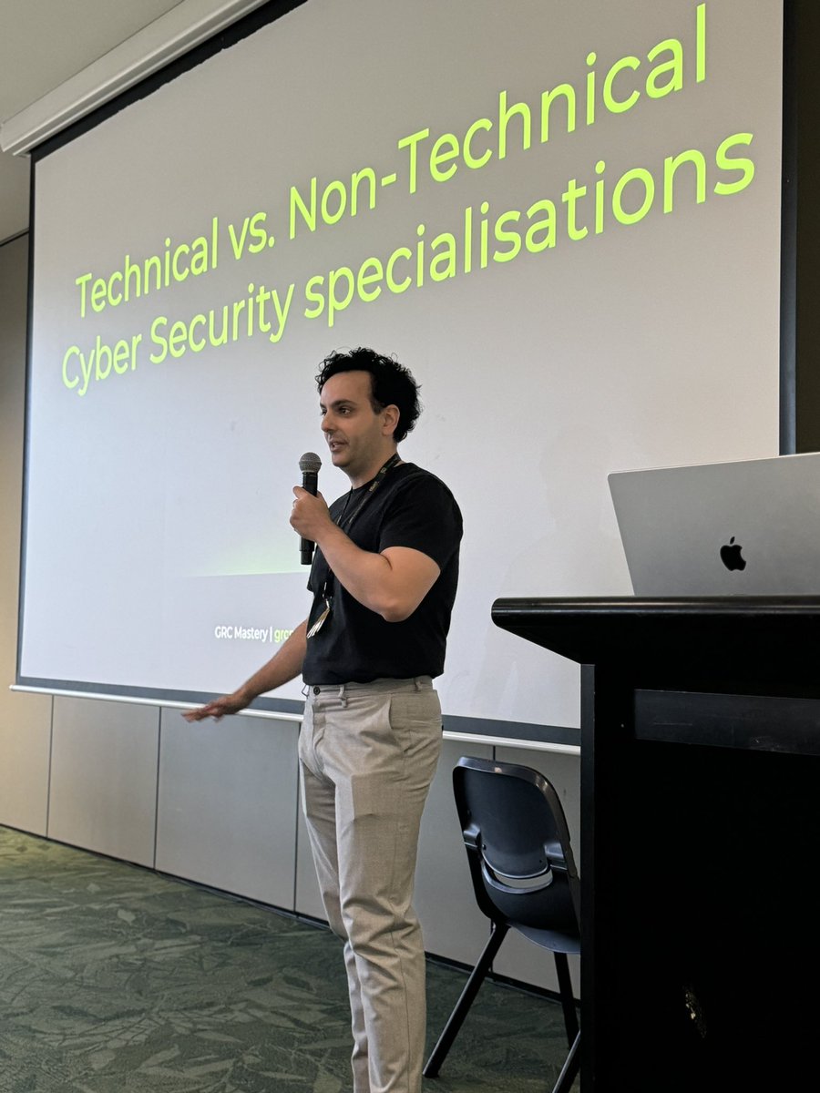Ricki Burke (@cybersecricki) on Twitter photo Hosting the <a href="/BSidesCbr/">BSidesCanberra</a> Career Village was a lot of fun this year! <a href="/mercuryiss/">Mercury ISS</a> <a href="/VolkisAU/">Volkis</a> <a href="/unixguy_cyber/">unixguy</a> Hosting the <a href="/BSidesCbr/">BSidesCanberra</a> Career Village was a lot of fun this year! <a href="/mercuryiss/">Mercury ISS</a> <a href="/VolkisAU/">Volkis</a> <a href="/unixguy_cyber/">unixguy</a>