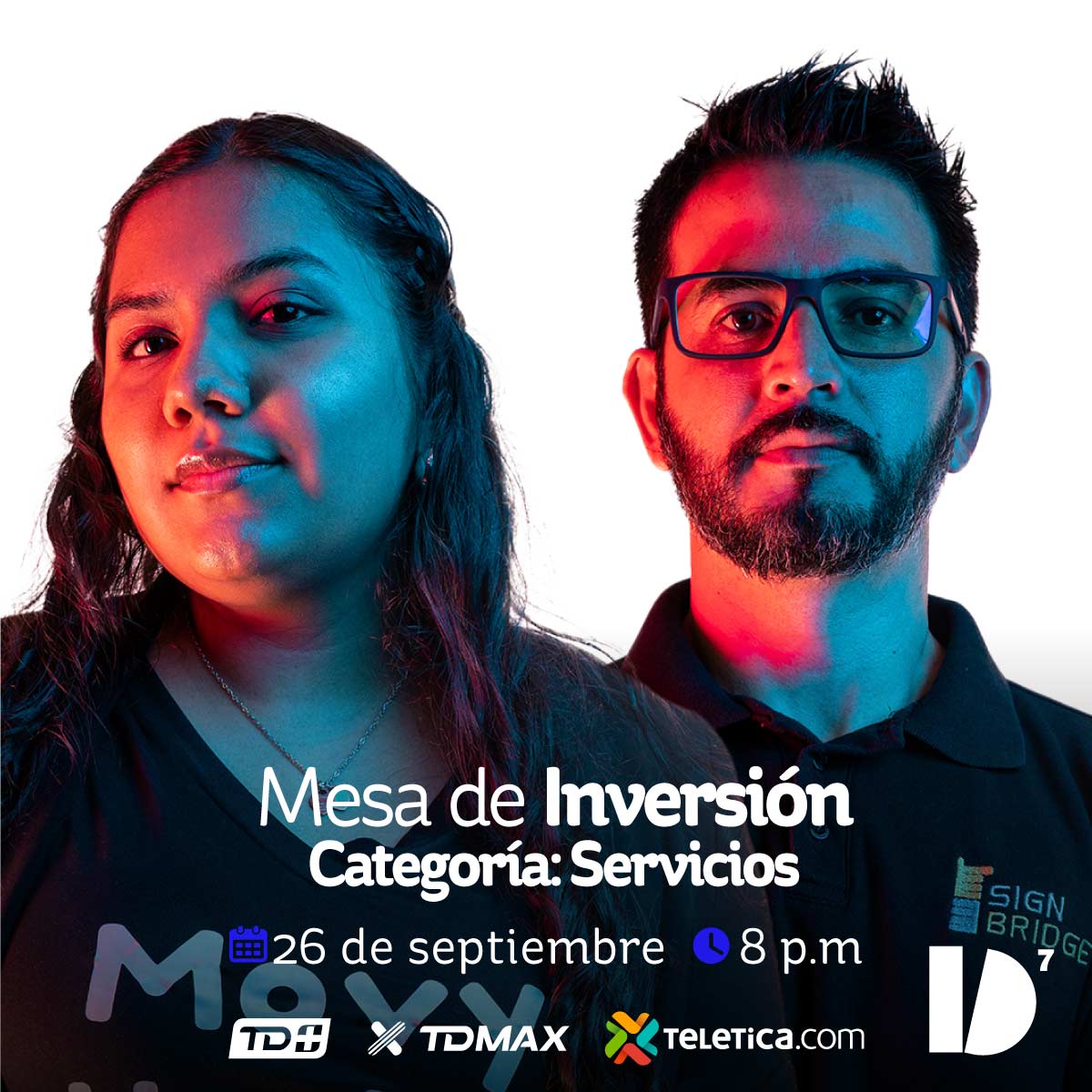 teletica7's tweet photo. ¡No se pierda la final de esta temporada de #DMNTS al ser las 8 p. m. por @tdmas! https://t.co/XIaOGAYQnX