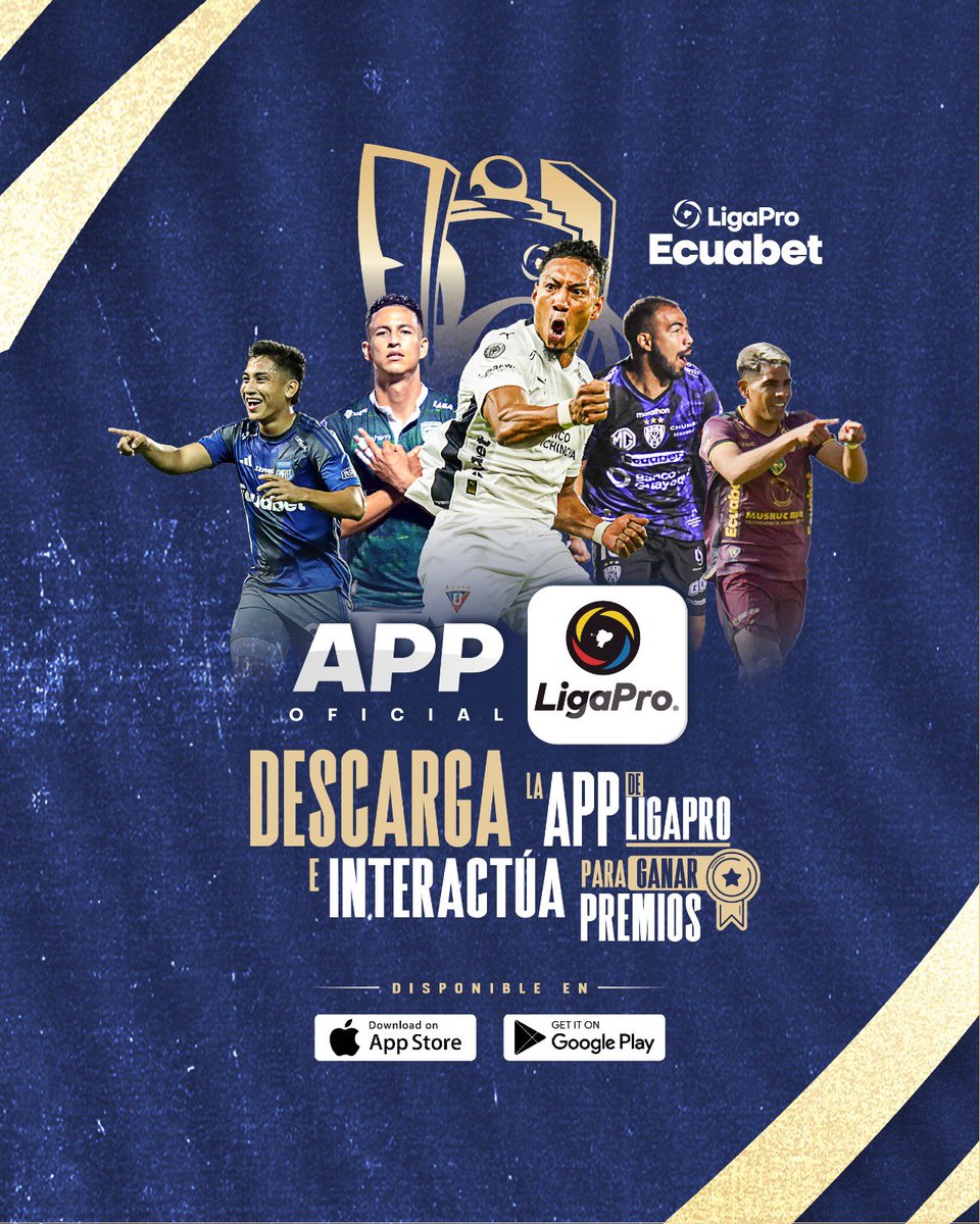 LigaEcuabetec's tweet photo. 📍Interactúa en la app LigaPro y participa por muchos premios inolvidables🔥

🔗 Descargar nuestra app: https://t.co/wOFY8B3xM1 😜

#LigaProEcuabet #AppLigaPro 🇪🇨💯 https://t.co/v9XS2G1PhW