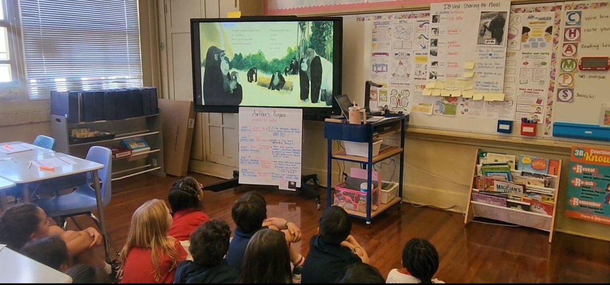 bramir13's tweet photo. 3rd graders at @MemorialElm analyzed the meaning of their @iborganization central idea 💡& my blue group researched🐘 and 🦍 & presented their findings to their peers before starting our novel studies "The One and Only Ivan". #Sharingtheplanet 🌏
#IBPYP
#TeamHISD https://t.co/aizcGpOiZK