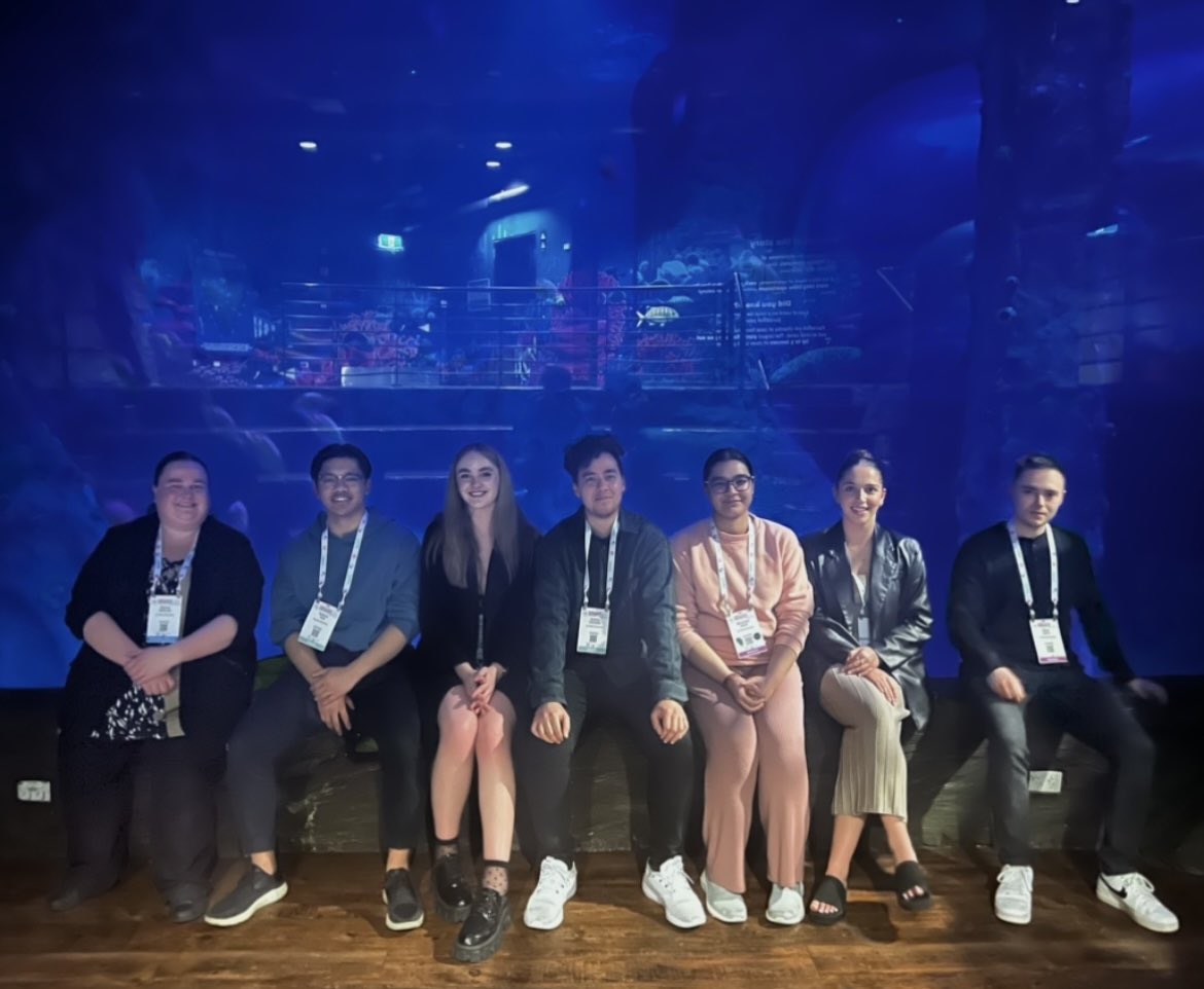 Abbey Milligan (@abbey_milligan) on Twitter photo BMH Day 3
Congrats to Maddy Osborn (<a href="/DrDonnaWhelan/">Donna Whelan</a> lab) & Isabel Dick (<a href="/cathryn_hogarth/">Cathryn Hogarth</a> lab) for some amazing flash talks! & thank you BMH2024 for a great conference dinner at the Melbourne Aquarium.
<a href="/bmh2024Melb/">Biomolecular Horizons 2024</a> π§¬
<a href="/latrobe/">La Trobe University</a> BMH Day 3
Congrats to Maddy Osborn (<a href="/DrDonnaWhelan/">Donna Whelan</a> lab) & Isabel Dick (<a href="/cathryn_hogarth/">Cathryn Hogarth</a> lab) for some amazing flash talks! & thank you BMH2024 for a great conference dinner at the Melbourne Aquarium.
<a href="/bmh2024Melb/">Biomolecular Horizons 2024</a> π§¬
<a href="/latrobe/">La Trobe University</a>