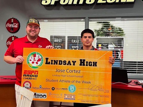 Lindsay High School Football tweet media