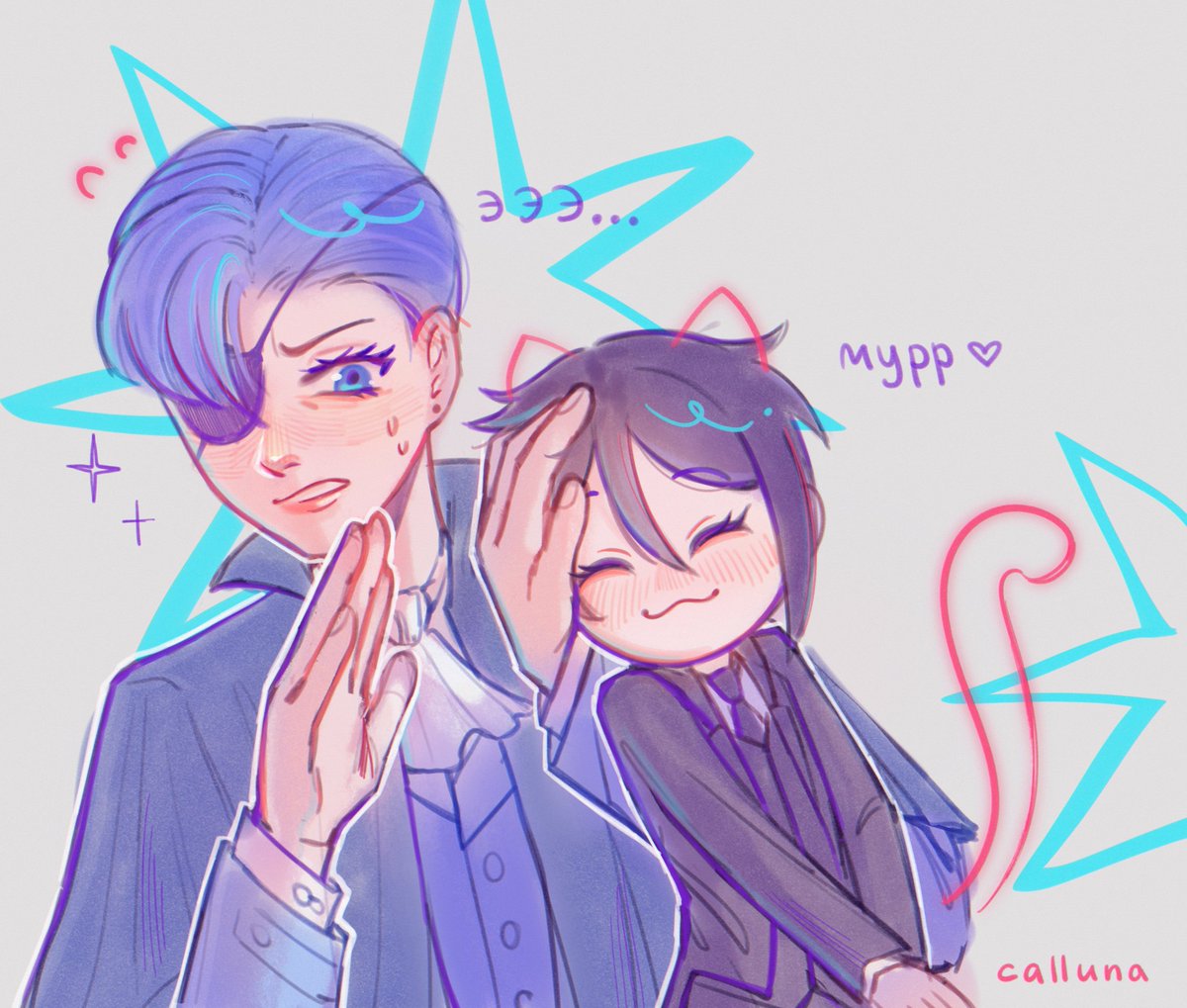 yo_calluna's tweet photo. swap 🔄💗

#blackbutler #kuroshitsuji #sebaciel #cielphantomhive #sebastianmichaels https://t.co/RAHB9wvjaQ