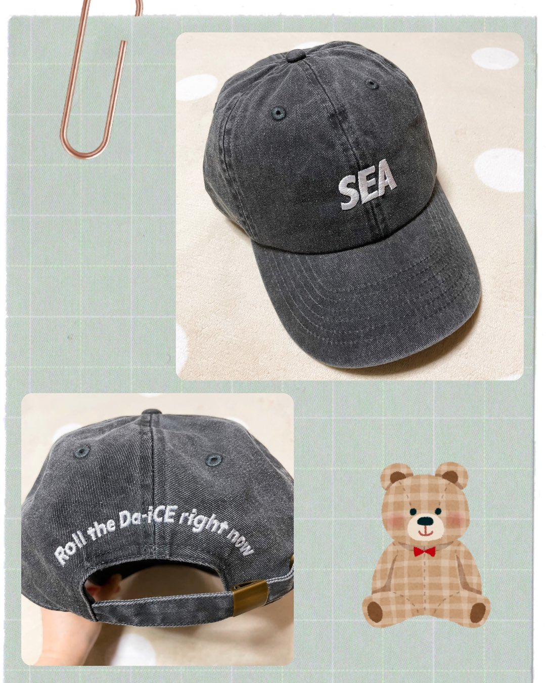 Da-iCE × WIND AND SEA CAP Da-iCE × WIND AND SEA CAP