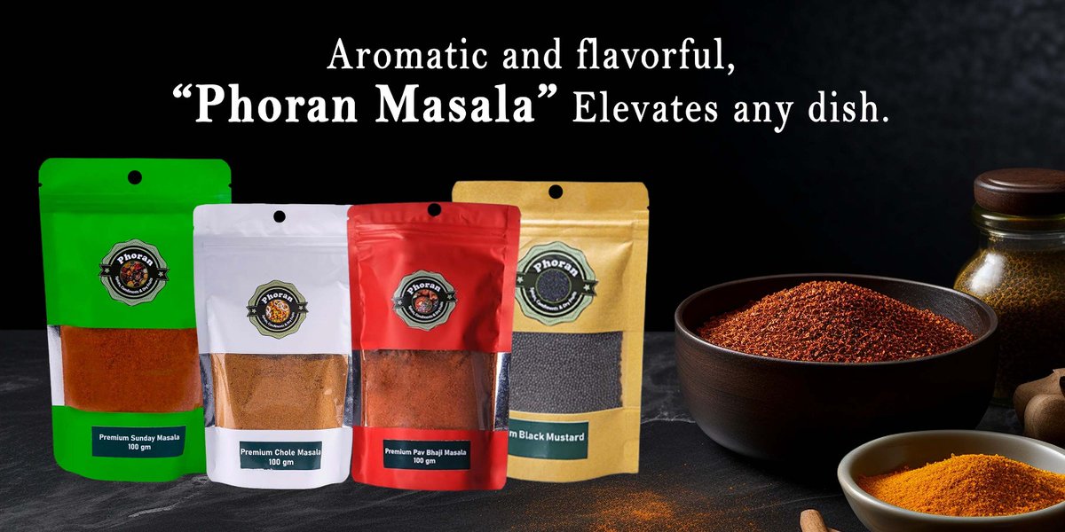 Niranjan1276's tweet image. Why choose homemade masalas over store-bought? 

✅ Fresh
✅ No Additives
✅ Healthier

At Phoran Masala, we handcraft every blend for the  taste. Elevate your dishes with us! 🌶️✨

Visit: PhoranMasala.com

#HomemadeMasala #AuthenticSpices #HealthyCooking #PhoranMasala