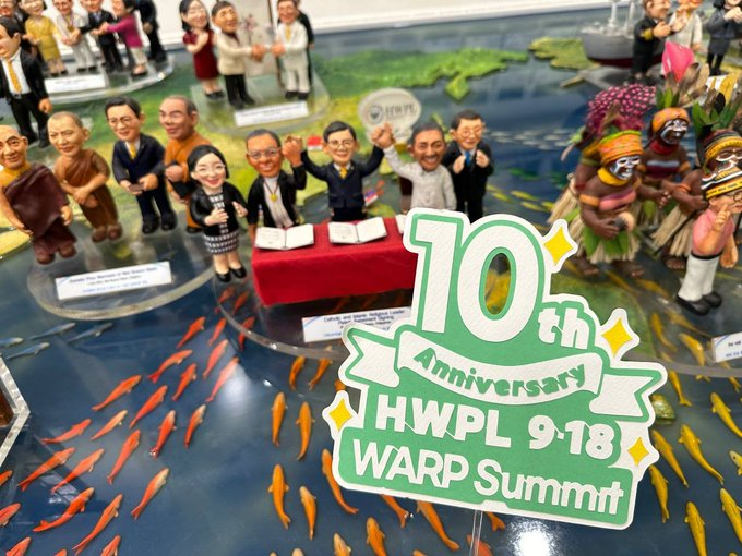 CandyOlivia7's tweet photo. Weltjournal - HWPL feiert 10 Jahre globales Engagement für Frieden in 170 Ländern
https://t.co/JLp4Aw0Ma1
#HWPL #WorldPeace #918WARPsummit #10th_Anniversary #Regional_Collaboration #World_Peace_Community #ManHeeLee #2024_WARPsummit https://t.co/stBm6SGsQM