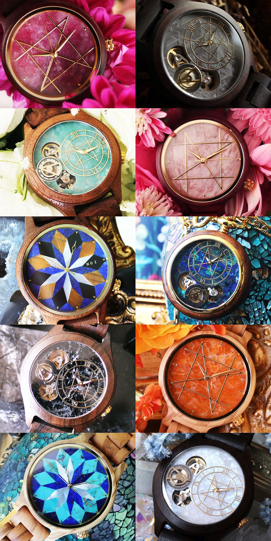 NOZ natural timepieces made of wood and stone (@noz_stone) / X