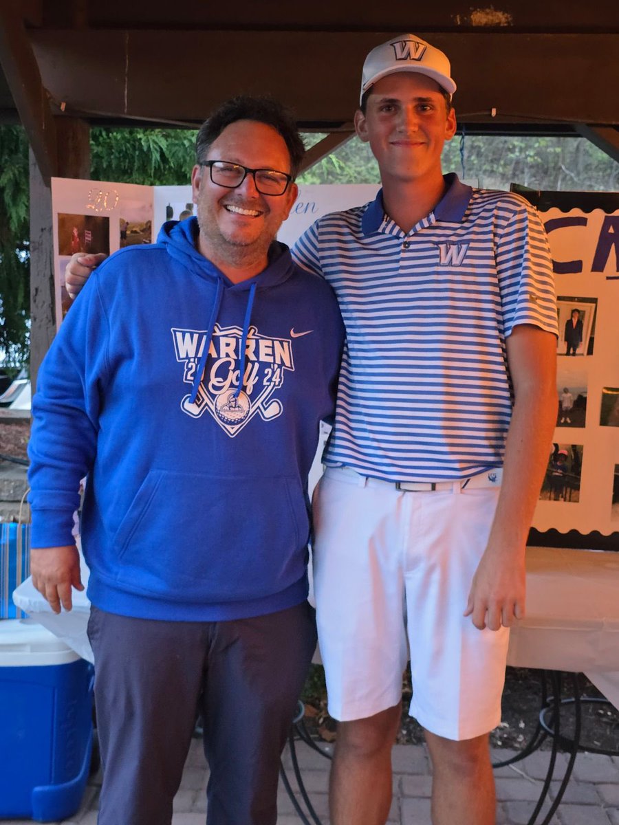 Final match of the year.  Played a good round of 163 but fell to South by 12.  Had a great senior night. We were able to recognize our two seniors Brayden Parsons and Carter Norman.
Proud of all the work Brayden has put into his game. #embracethegrind