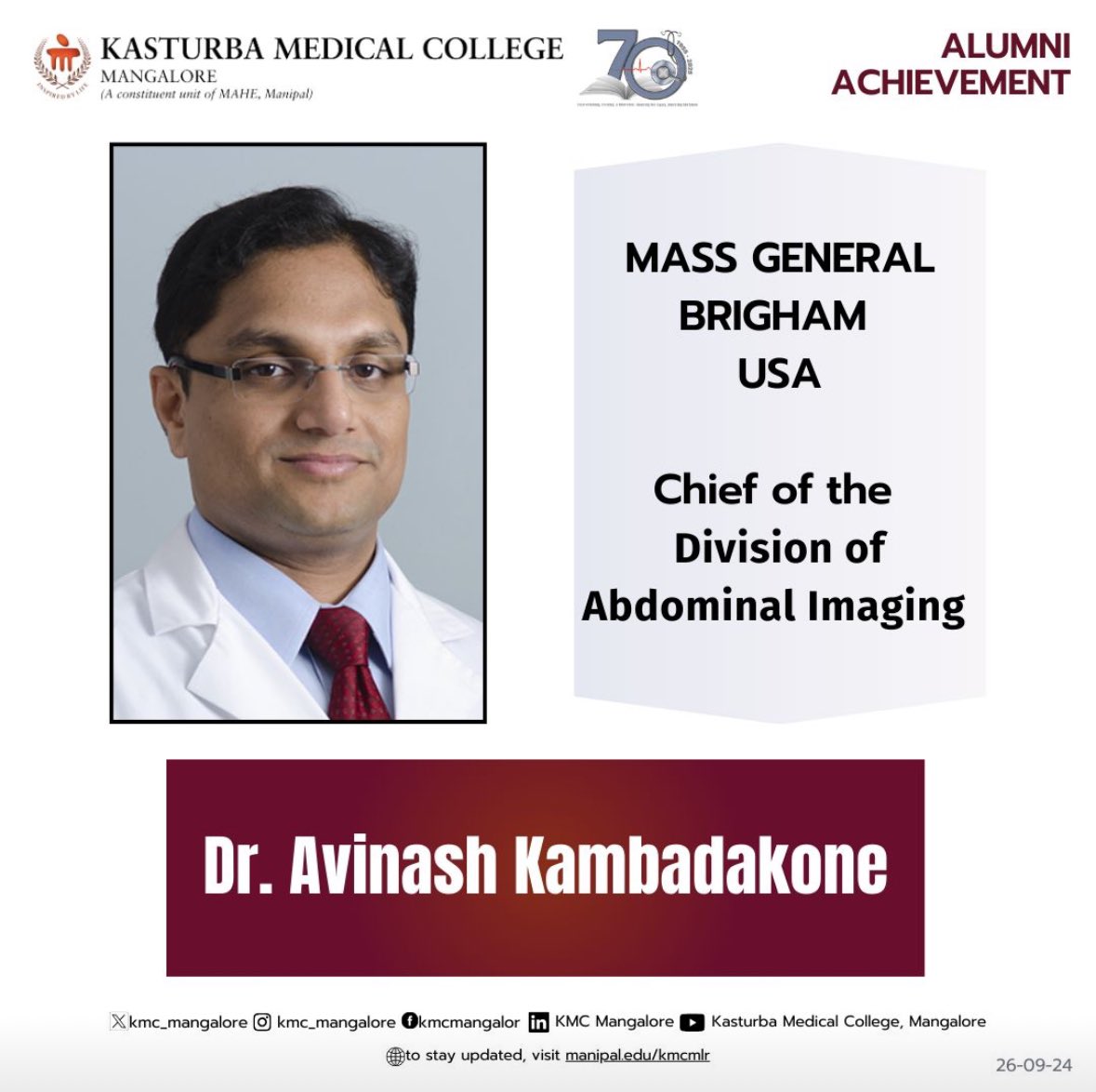 Dept of RadioDiagnosis & Imaging, KMC Mangalore tweet media