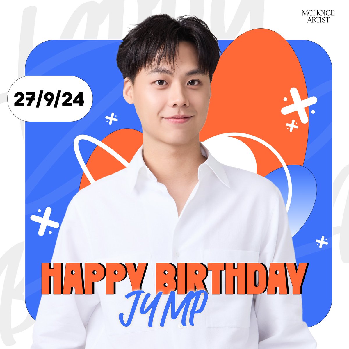 MchoiceTH's tweet photo. Happy Birthday to JUMP 🎂
ขอให้มีความสุข พบเจอแต่สิ่งดี ๆ และสมหวังในทุกเรื่องนะคะ
.
#pisitpol_j 
#MchoiceArtist https://t.co/iX8vEUfa2u