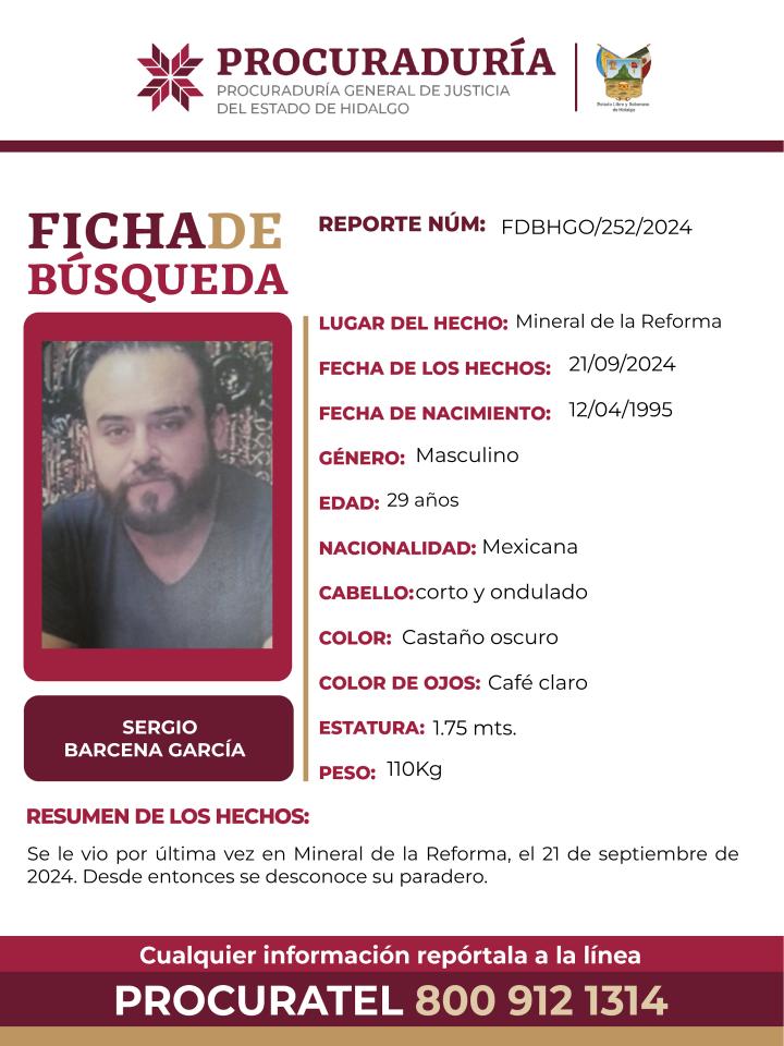 Procuraduría General de Justicia de Hidalgo tweet media