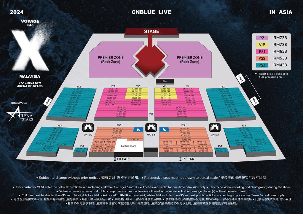 MyKpopHuntress's tweet photo. 2024 CNBLUE LIVE IN ASIA - VOYAGE into X MALAYSIA 🇲🇾

📅 7 DEC 2024 (SAT) (6PM)
📍Arena of Stars, Resorts World Genting

✨️ Ticket OPEN ✨️
 
📅 4 OCT 2024 (FRI) (11AM)
🎟💰 (PZ/VIP) RM738, (PS1) RM638, (PS2) RM538, (PS3) RM438
🔗 https://t.co/02iigDGKSB 
🔗 https://t.co/ceS6QjxpzN

By Absolute Technical Production & Sparkling Star

#cnblue #CNBLUEinKL #CNBLUEinMY #CNBLUELIVEvoyageintoX @FNC_ENT @official_CNBLUE