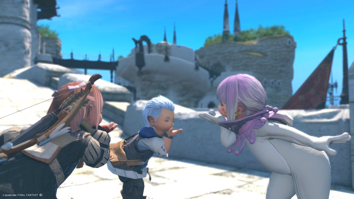 tani__cham's tweet photo. フレさんがララになって会いにきてくれたよぉ〜(*⁰▿⁰*)
#FF14 https://t.co/N9hgGEjF5O