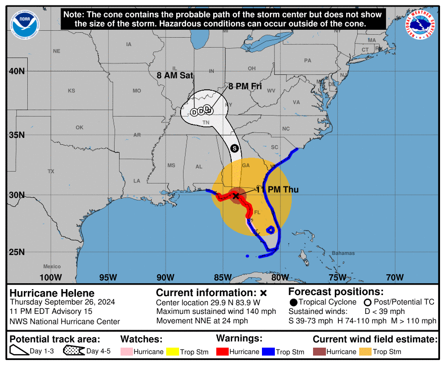 LimWeather's tweet photo. 140mph C4 #Hurricane #Helene to peak now and landfall in by #Florida #BigBend SOON
Interests in SEUS should finish preps
#Wxtwitter #wxx #Tropicswx #HurricaneSeason2024 #HurricaneSeason #FLwx #GAwx #NorthCarolina #NCwx #HurricaneHelene #Georgia #Alabama #Alwx #SouthCarolina #SCwx https://t.co/Br2qhLtvAF