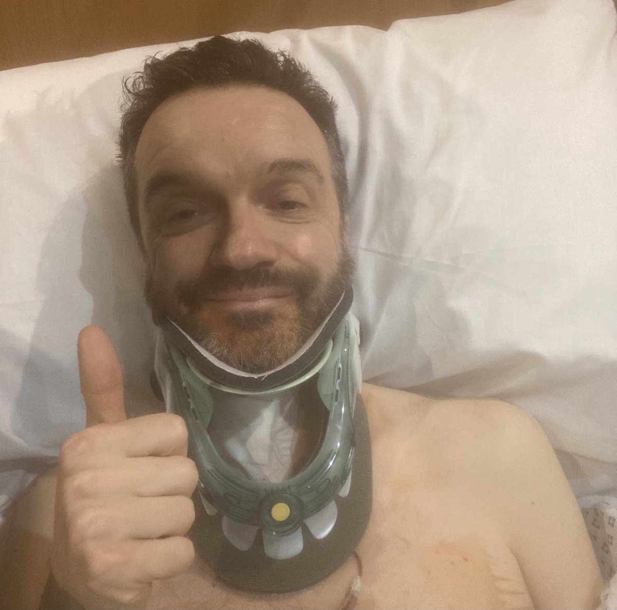 Had a lovely time yesterday getting my spine fused. I love Morphine!