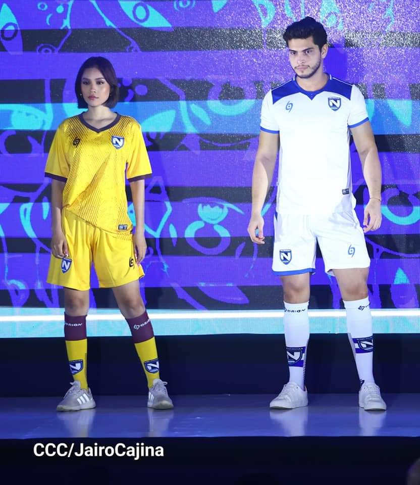 Canal6Nicaragua's tweet image. Selección Nacional realiza el lanzamiento oficial de la nueva imagen en su indumentaria. 

#26Sept #Deportes6 #Nicaragua #fútbol #26septiembre