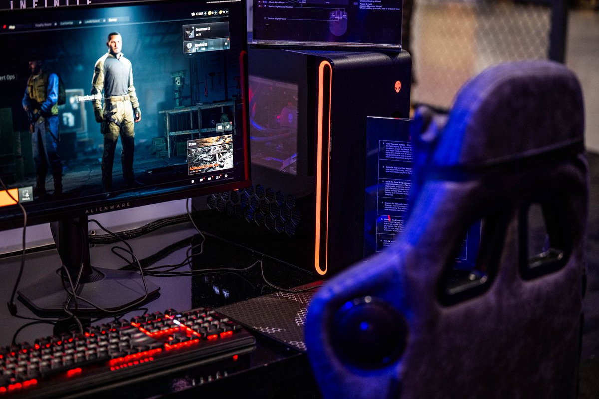 ArenaBreakoutPC's tweet photo. Excited for the epic support from @Alienware and @GTPlayershop! The promise of an outstanding ABI gameplay experience at TwitchCon 2024 has us all hyped!  Can't wait to dive into the immersive world of ABI with top-notch gaming gear. #ABITwitchCon2024 #Alienware #GTPlayer https://t.co/NcRBbWnRtP