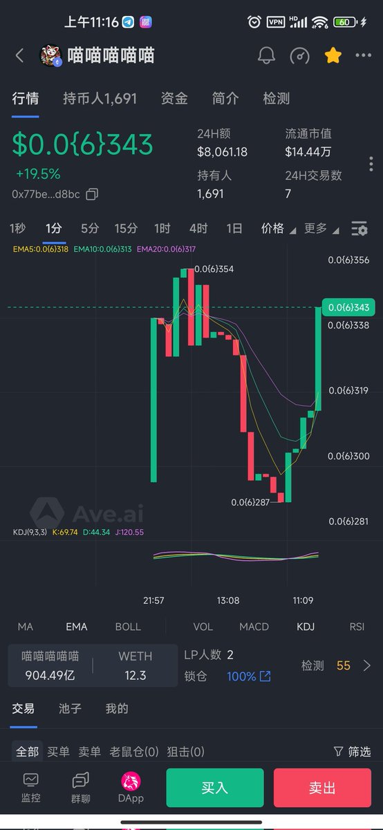Meta_eth168's tweet photo. $Casinu
CA
0x1b54a6fa1360bd71a0f28f77a1d6fba215d498c3
$zuzalu
CA
0xd1f17b7a6bff962659ed608bcd6d318bb5fbb249
$喵喵喵喵喵
CA
0x77be1ba1cd2d7a63bffc772d361168cc327dd8bc
#casinu 赌狗币爆拉,和赌狗币通天的 #喵喵喵喵喵 还有 1月v神的理想乡 #zuzalu,是时候干起来了 https://t.co/UgcBmJqSsZ