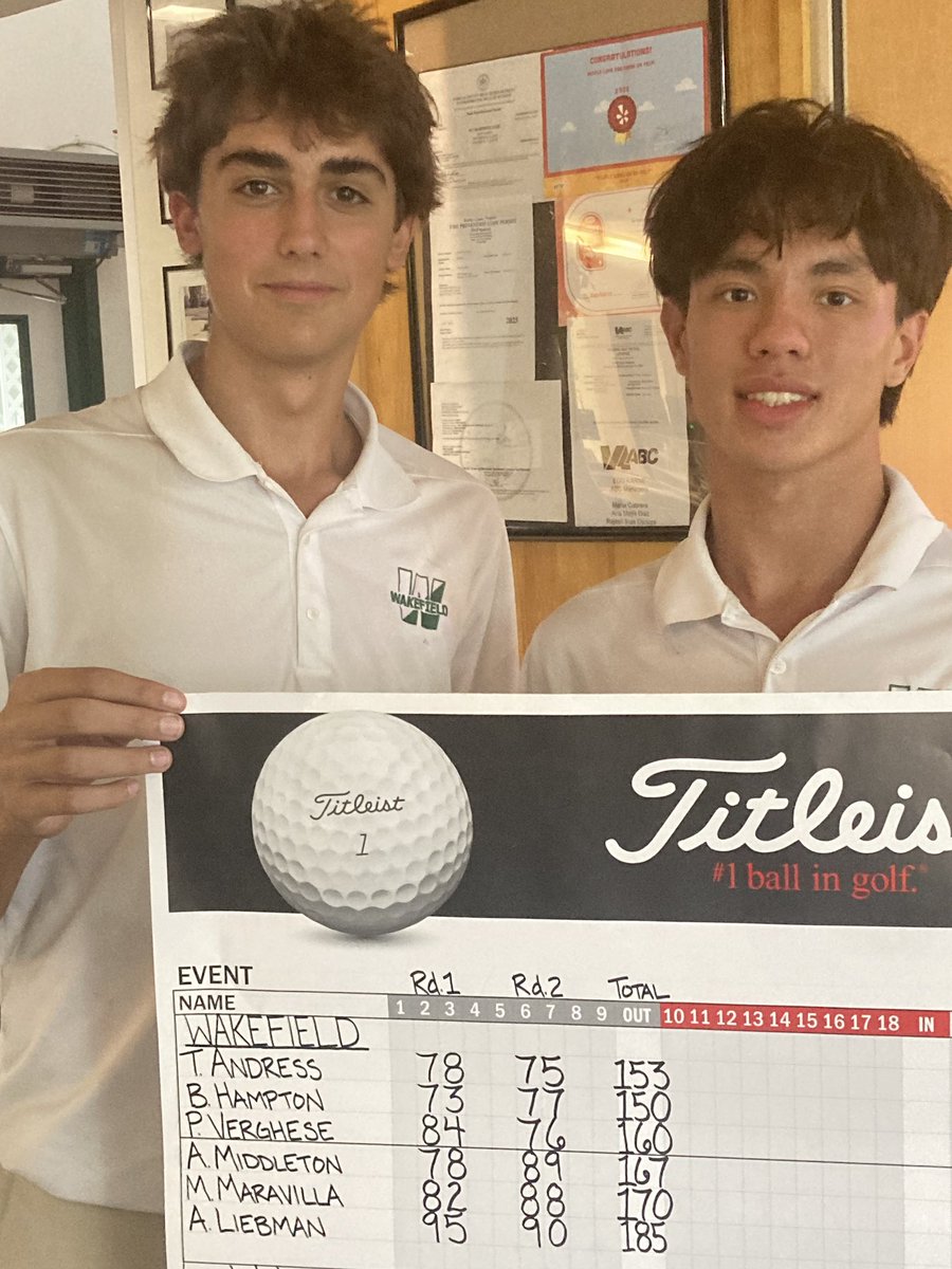 WHS Varsity Golf tweet media