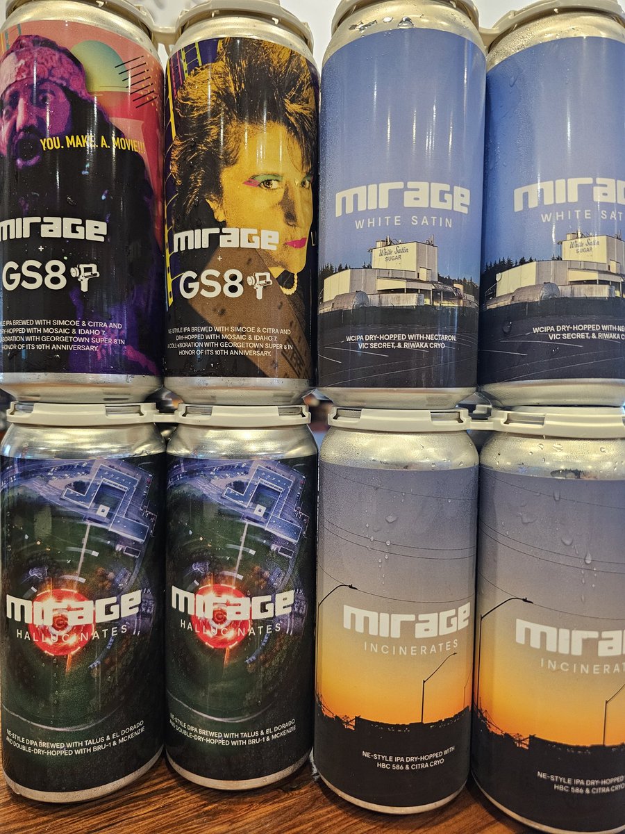 Amongst the new food we recieved a drop of some high end hops from mirage, more fresh hops as well, patio is ready for you!