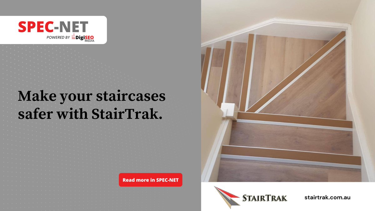How to Make Staircases Safer with StairTrak (VIEW: zurl.co/y9D3 ) #Building #Design #Stairs #Safety