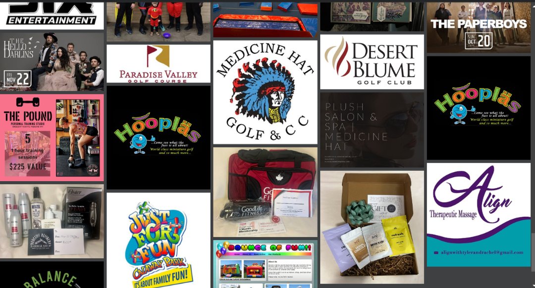 #Dominicstrong auction up to 101 items posted for preview, including <a href="/mhmavericks/">Medicine Hat Mavericks</a>, <a href="/CalawayPark/">Calaway Park</a> and more! See it all and get ready to bid Friday at 5 p.m. - facebook.com/groups/dominic…