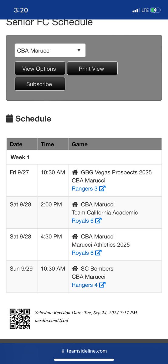 I’m a 2025 catcher. I’m playing with CBA Marucci at the AZ Senior Fall classic this weekend. I have videos and other information <a href="/EliBurnham1/">Eli Burnham</a>. Here is my schedule t for this weekend.