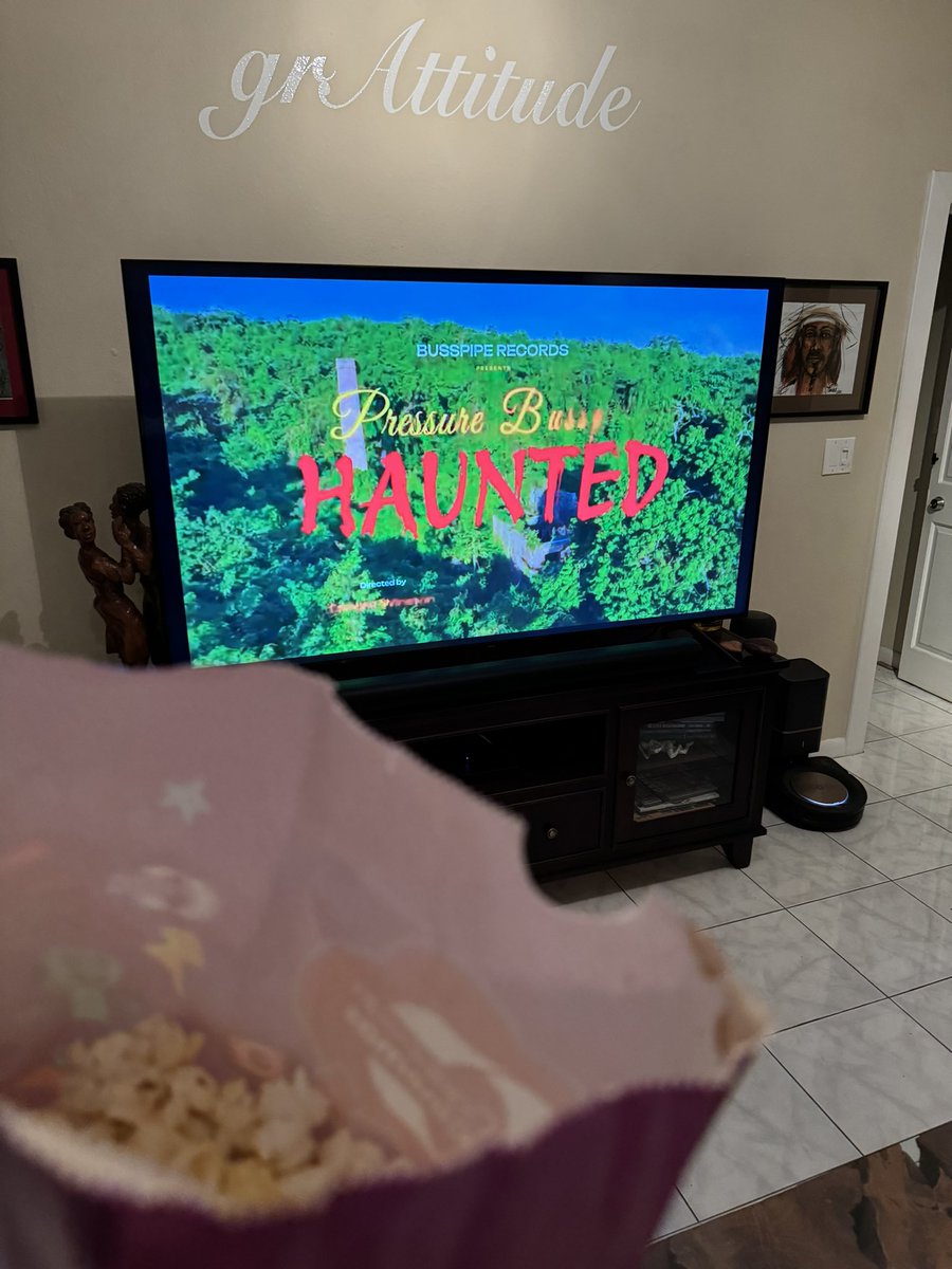 Got a sneak peak &amp; Haunted aint no ordinary-popcorn music video produced by Dwight Winston. Int’l Reggae Superstar <a href="/Busspipe/">Pressure Busspipe</a> got a movie quality production. Interview &amp; release tomorrow 10 a.m. on The Good Mahnin Show on <a href="/ViVidStreaming/">ViVid Streaming</a>