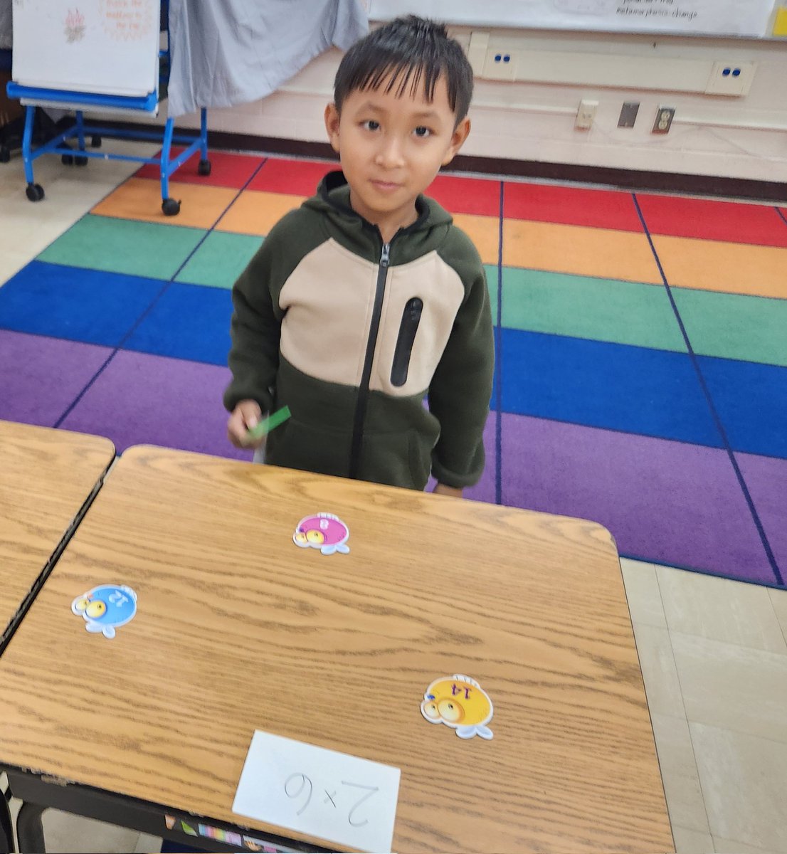 So much fun and learning at our math night!!!